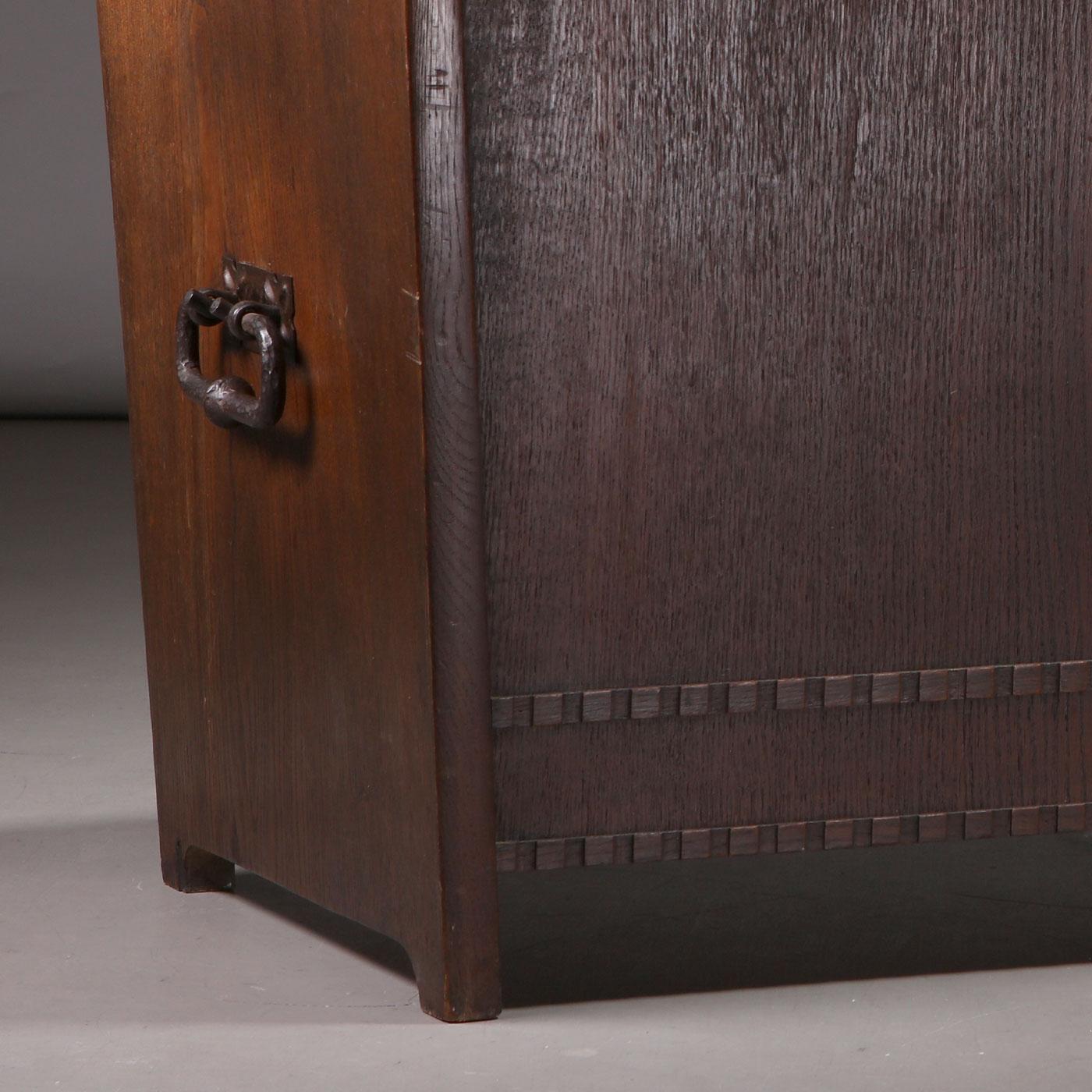 Divano moderno svedese a due posti in Oak e tessuto chiaro, anni '40 in vendita 2
