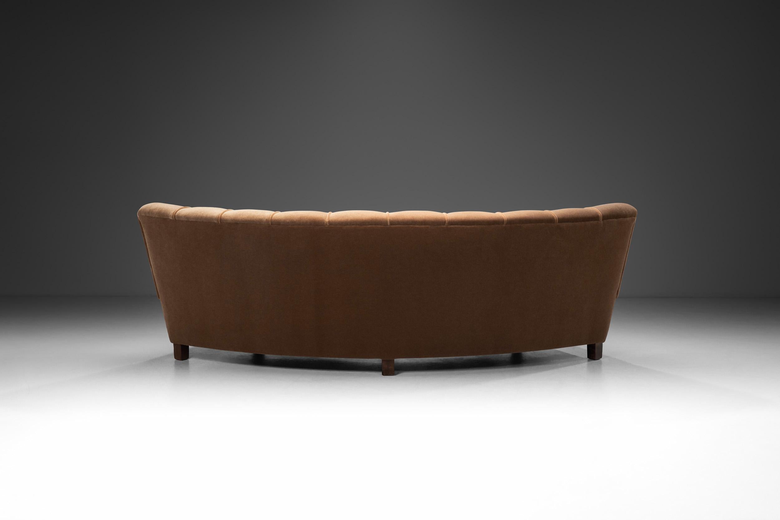 Fabric Swedish Modern Upholstered Sofa, Sweden First half of the 20th Century