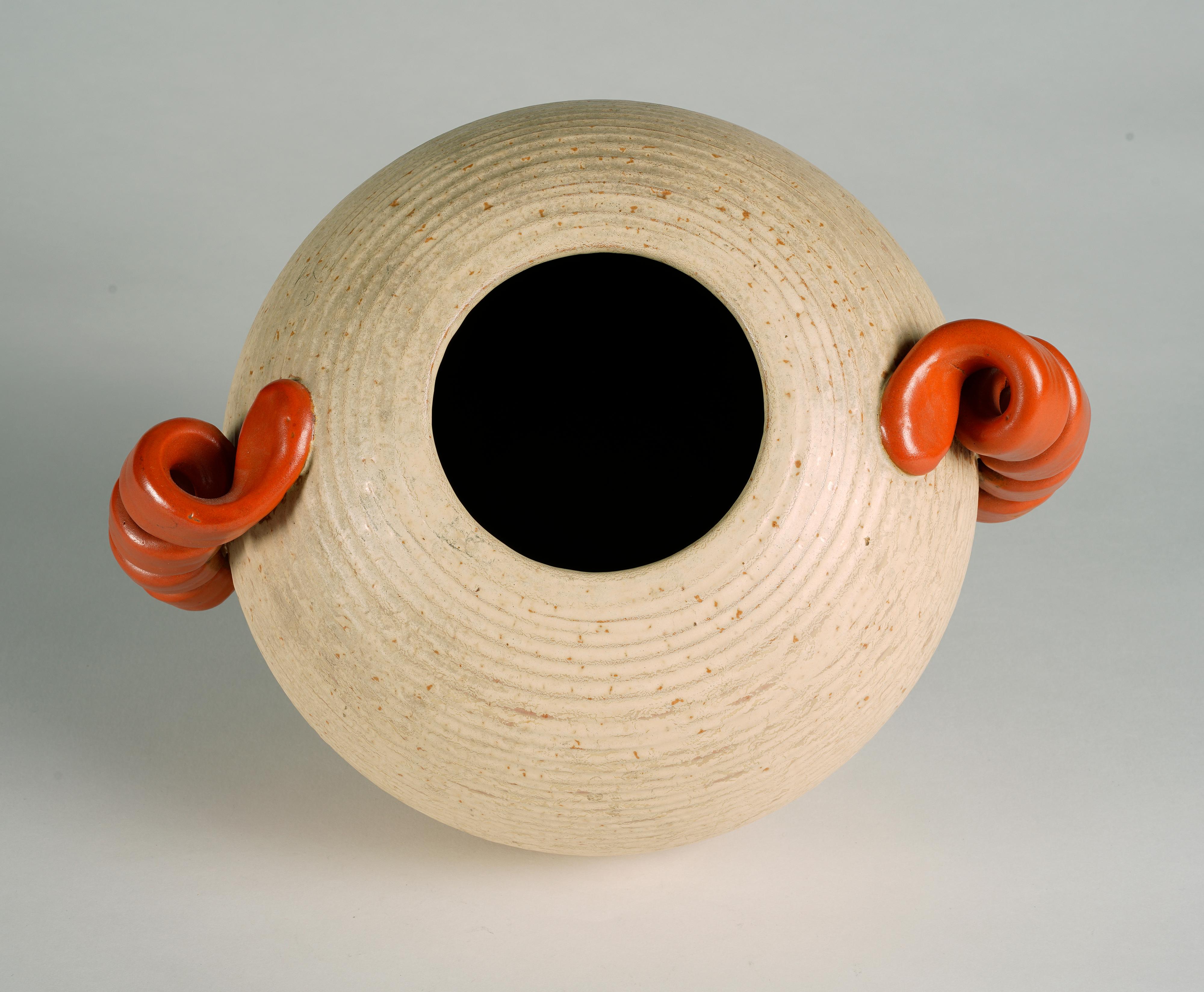 Smaltato Vaso moderno svedese di Andersson & Johansson, anni '30 in vendita