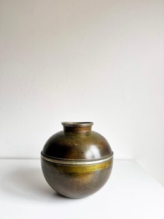 Swedish Modern Vase from Birka Metall, circa 1930s-40s
