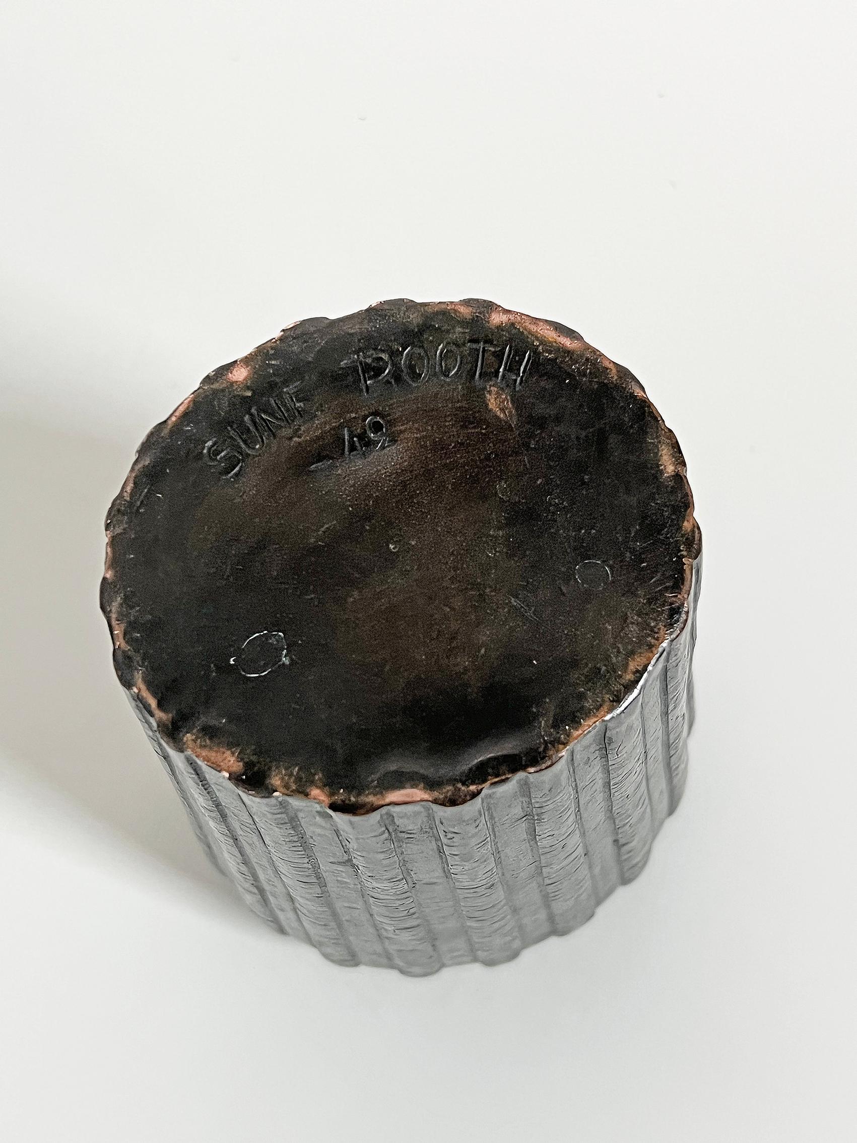Vaso moderno svedese in bronzo di Sune Rooth -1942 in vendita 1