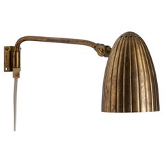 Swedish Modern wall lamp by Böhlmarks, Sweden, 1940s