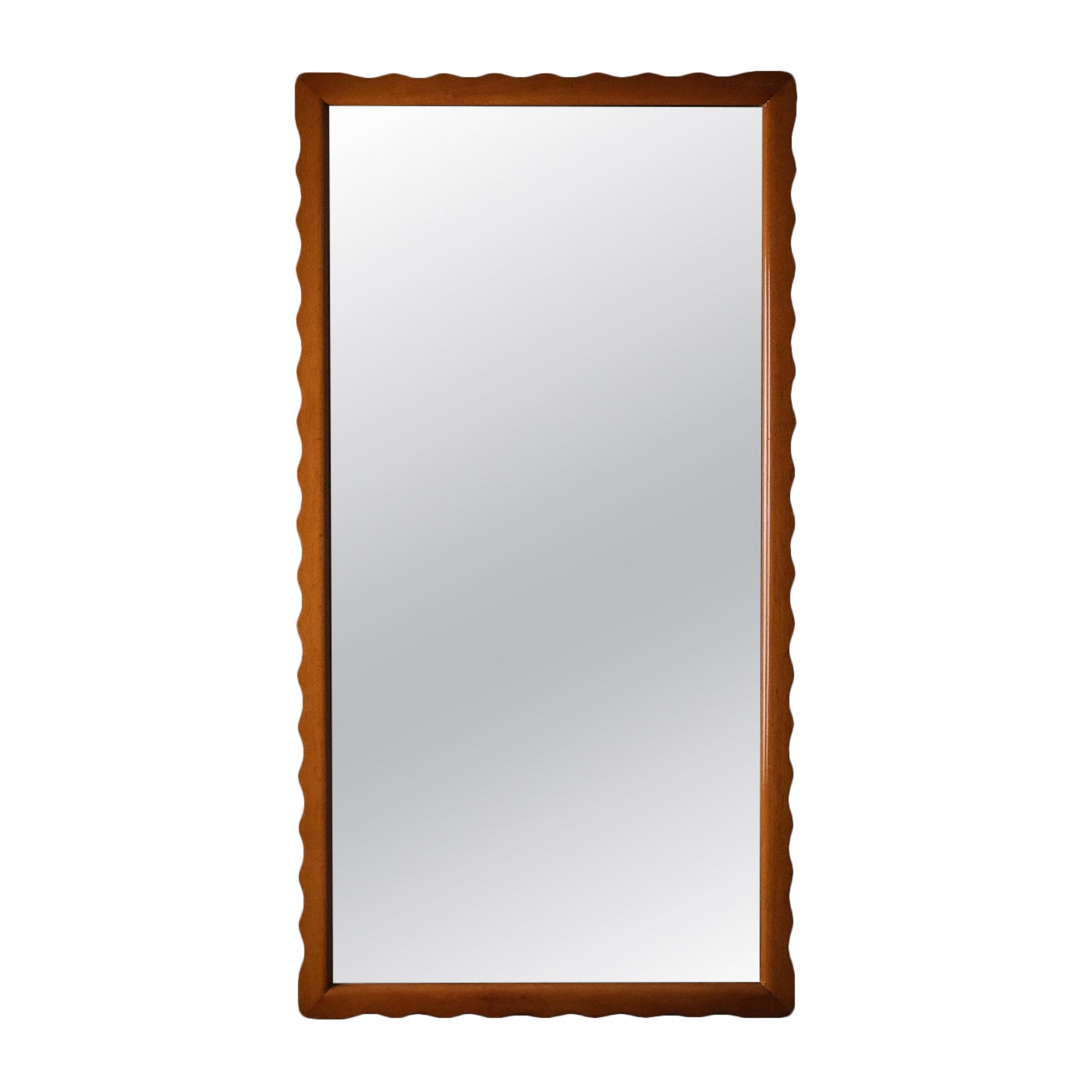 Swedish modern wall mirror by Fröseke, 1940s For Sale