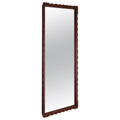 Swedish modern wall mirror by Fröseke, 1940s