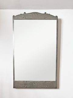 Swedish Modern Wall Mirror in Pewter from CAM, 1929