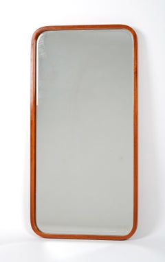 Swedish modern wall mirror, unknown designer, 1940s