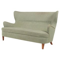 Vintage Swedish Modern Wing sofa from Carl-Axel Acking