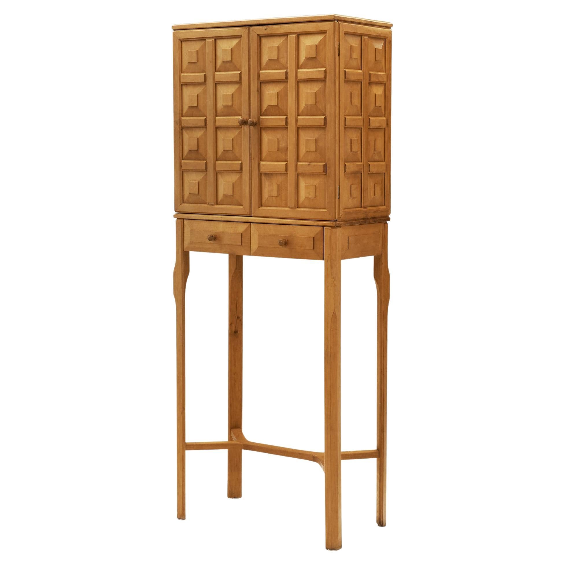 Armario moderno sueco de madera de Ulf Ekdahl (Attr.), Suecia mediados del siglo XX en venta