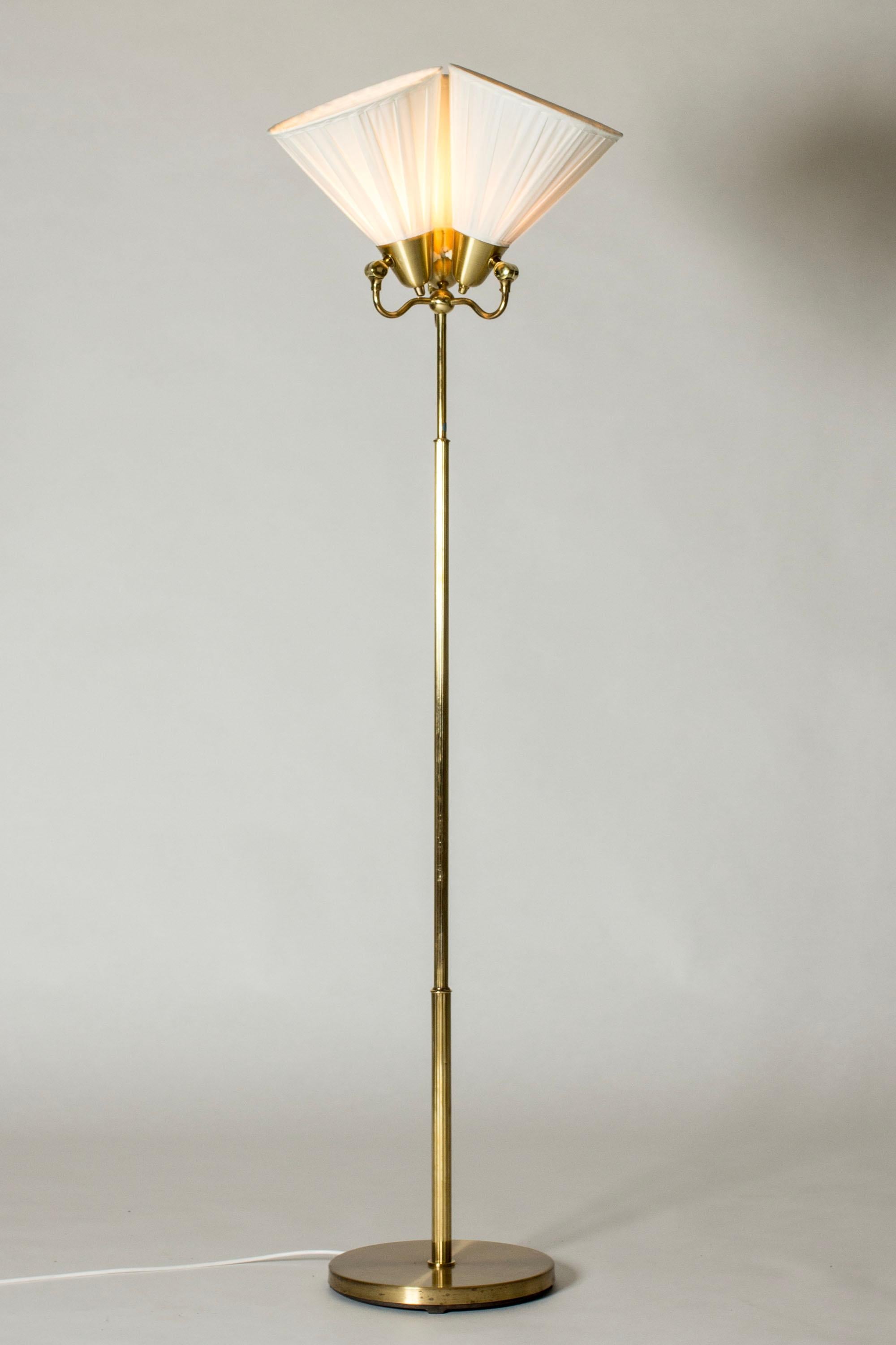 Lampadaire moderniste suédois, AB Armaturhantverk, Suède, années 1940 Bon état - En vente à Stockholm, SE