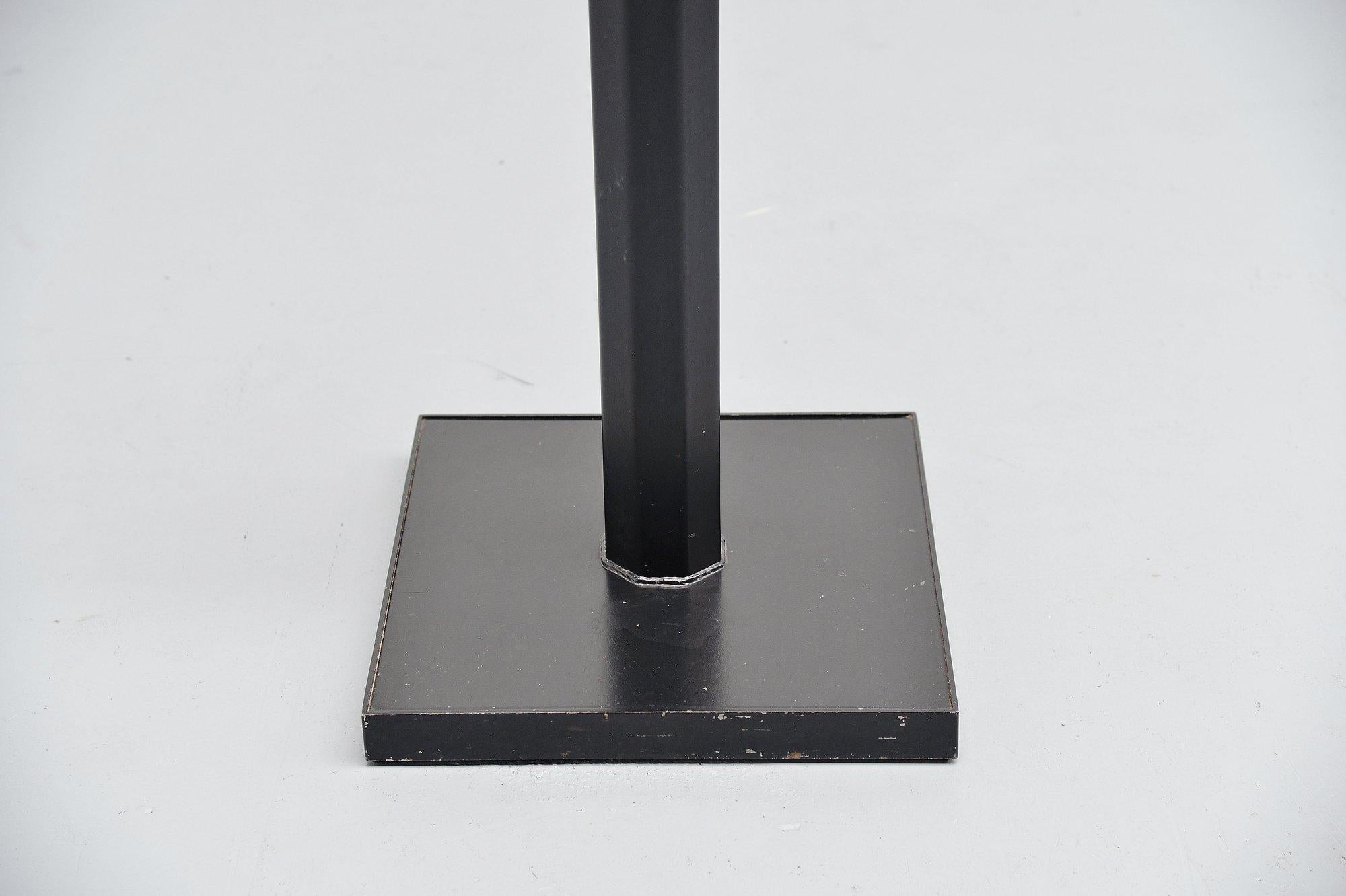 Painted Swedish Modernist Coat Stand in Pine Wood, 1960