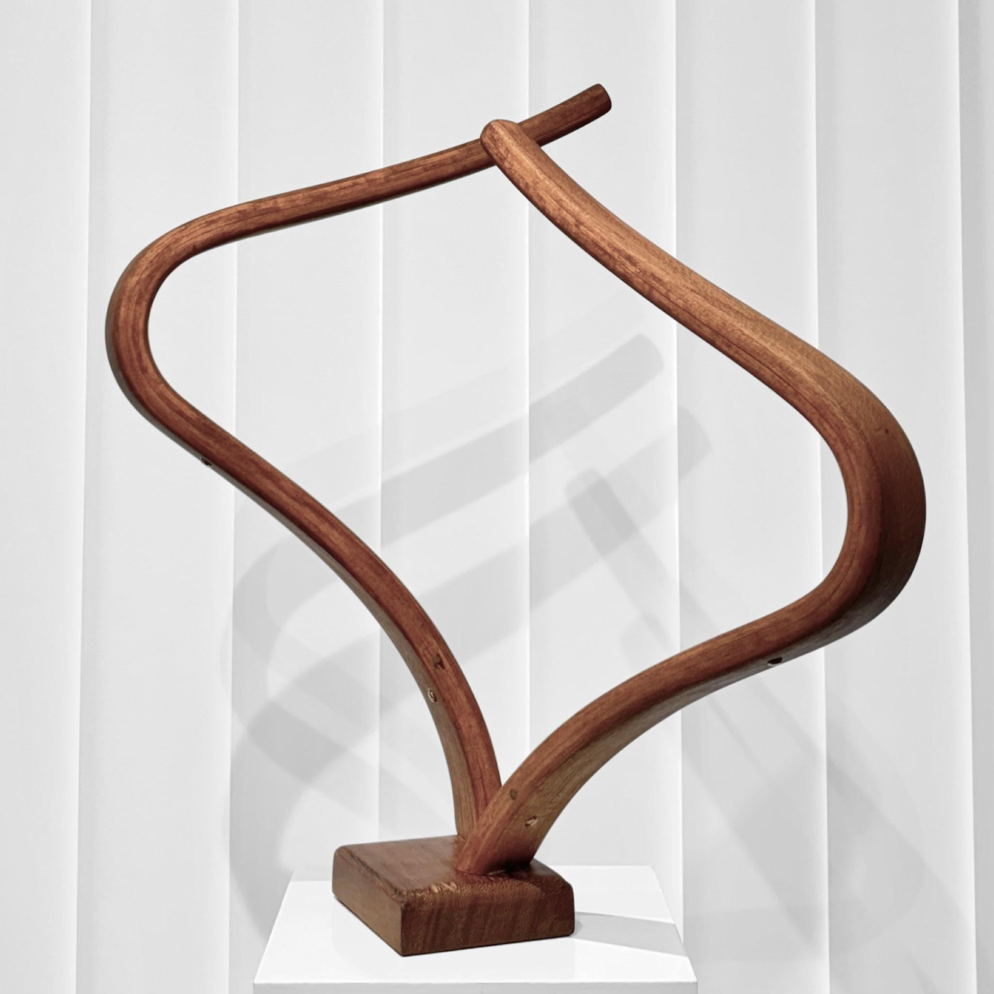 Scandinavo moderno Scultura modernista svedese, Bruno Mathsson 1940 gambe in legno curvato in vendita