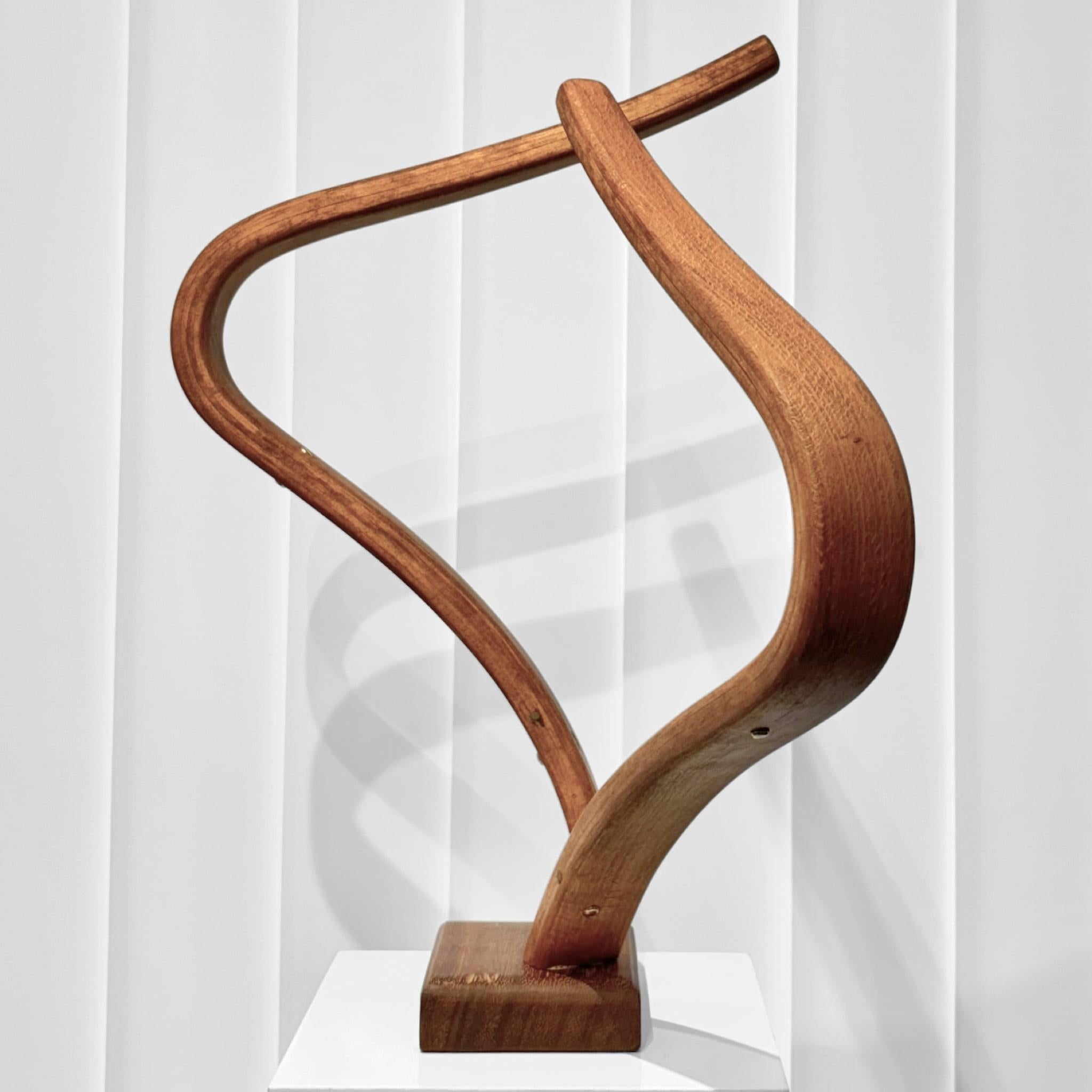 Svedese Scultura modernista svedese, Bruno Mathsson 1940 gambe in legno curvato in vendita