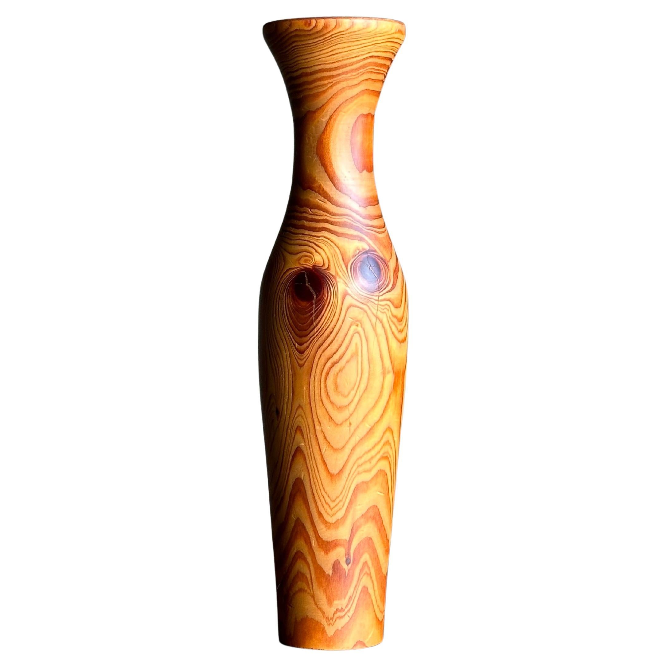 Vaso modernista svedese di Stig Pettersson, Pino in vendita