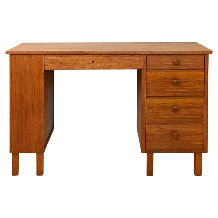 Swedish Modernist Vintage Desk For Sale at 1stDibs