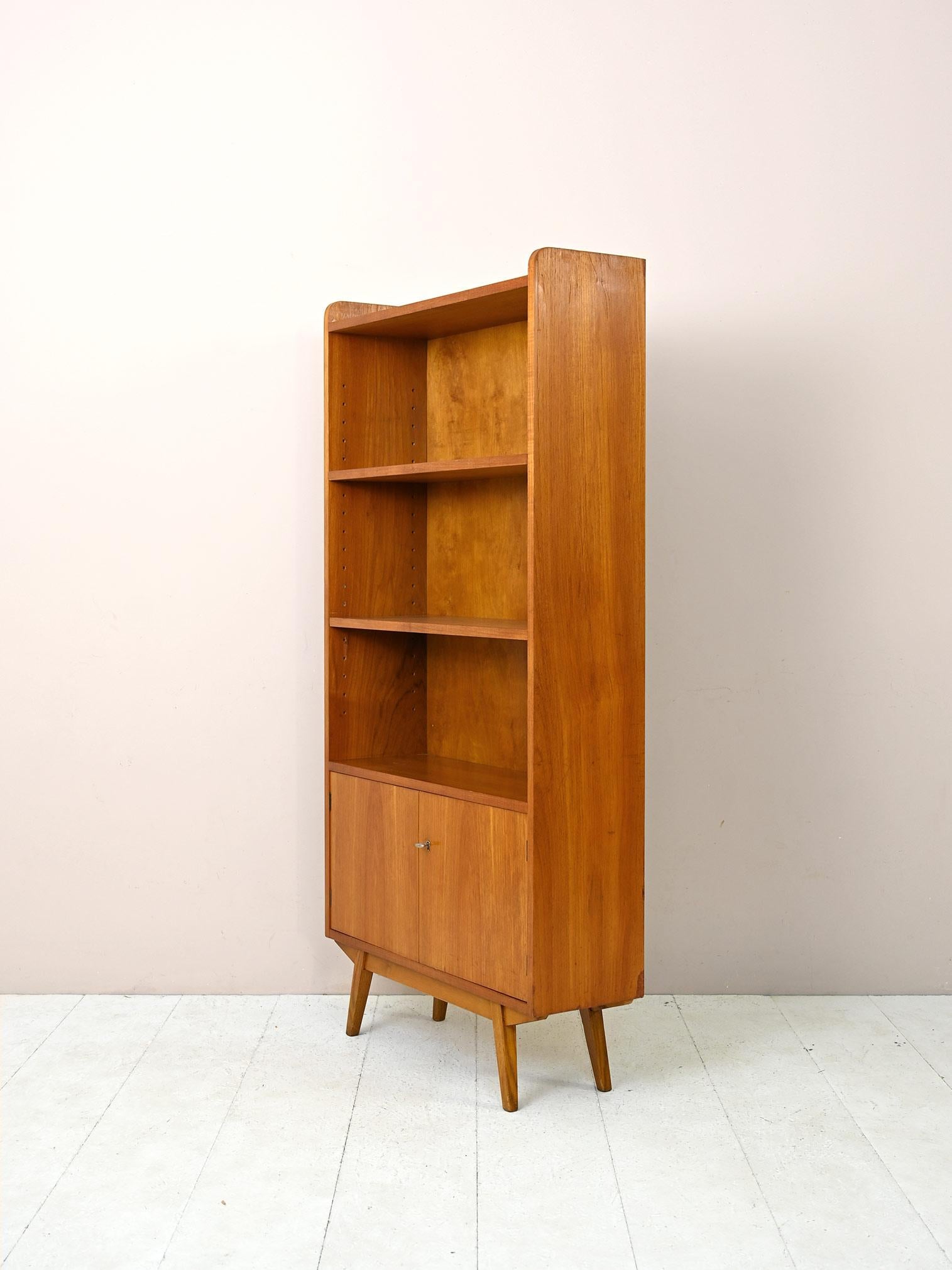 Mid-20th Century Swedish Modernistic Bookcase For Sale