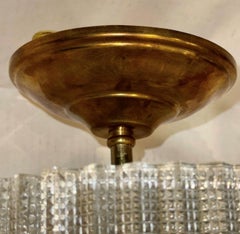 Swedish Molded Glass Fixture
