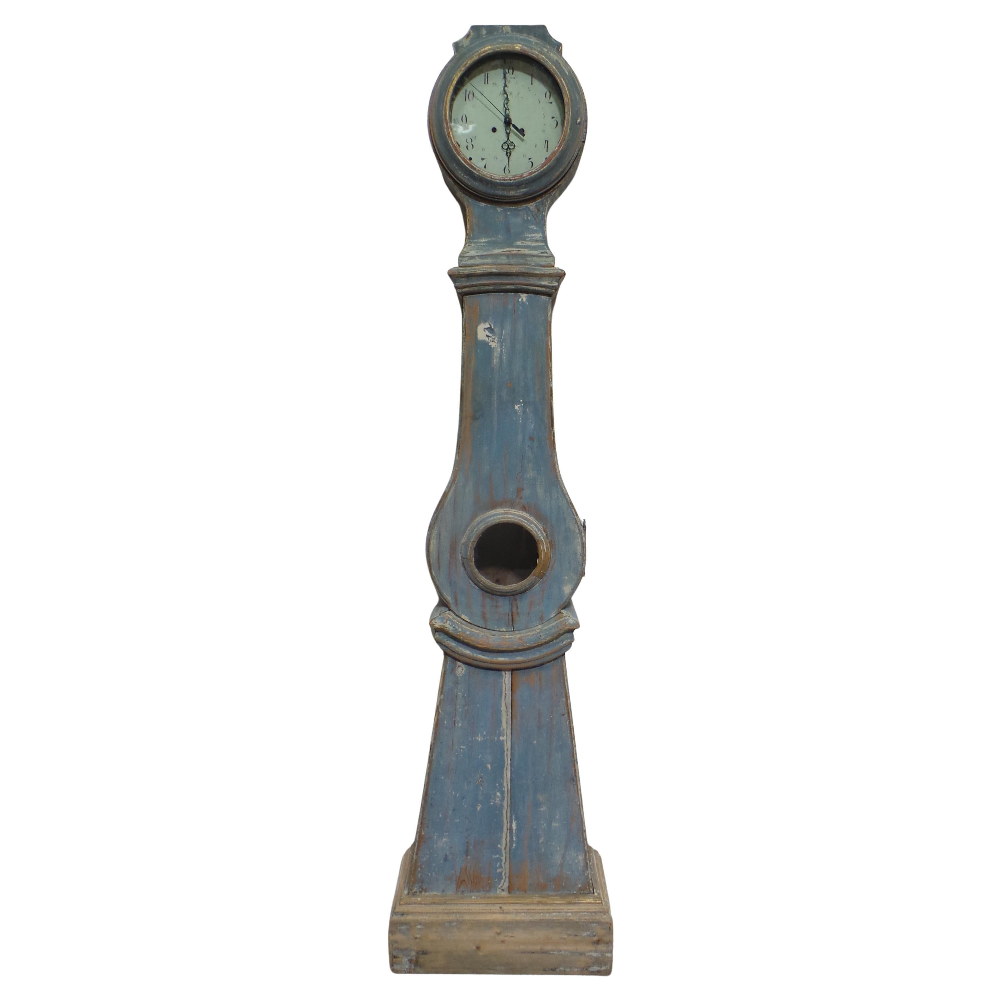 Swedish Mora Clock 100% Original Blue For Sale