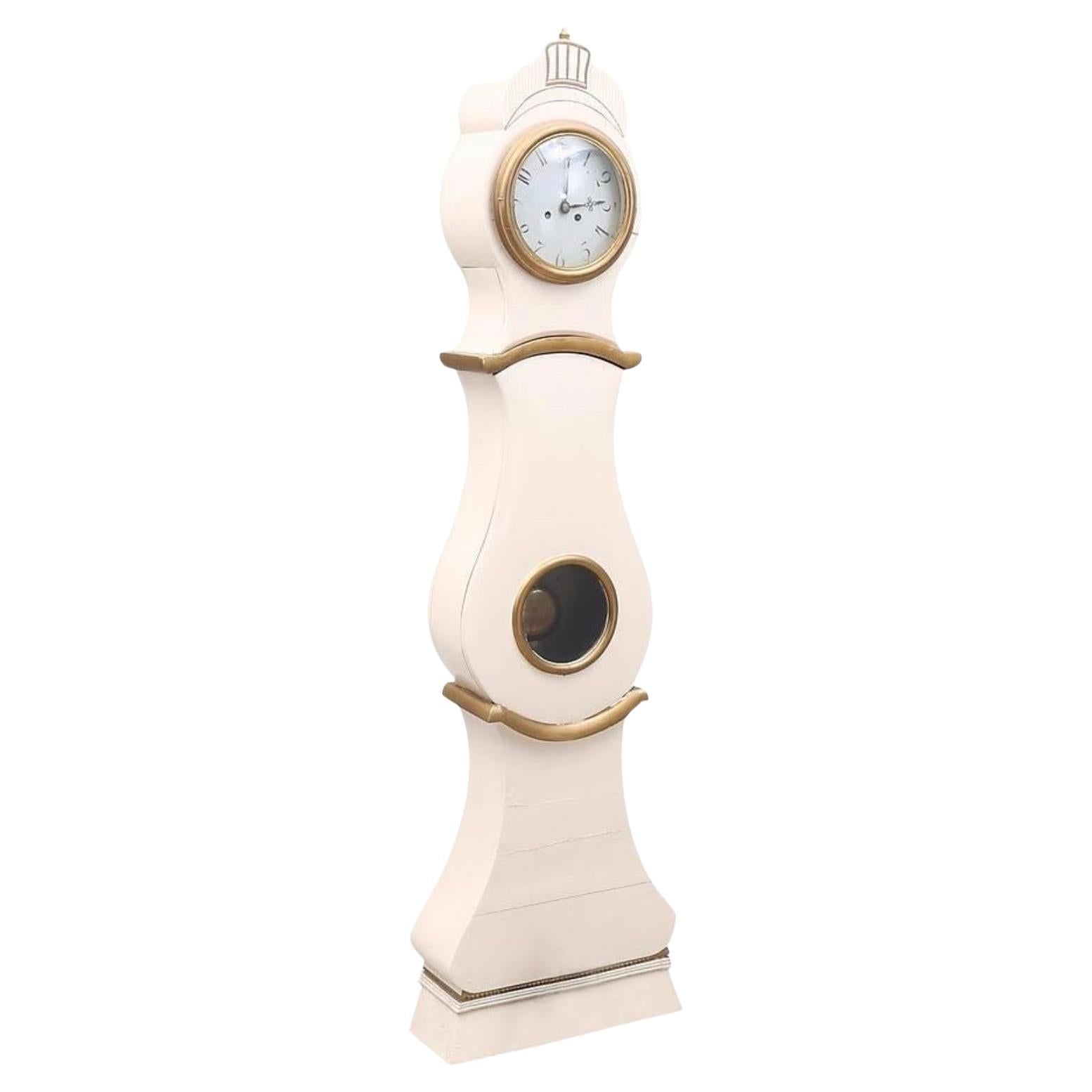 Reloj Sueco Mora Blanco Antiguo Modelo Svangd Principios 1800 Antiguo A