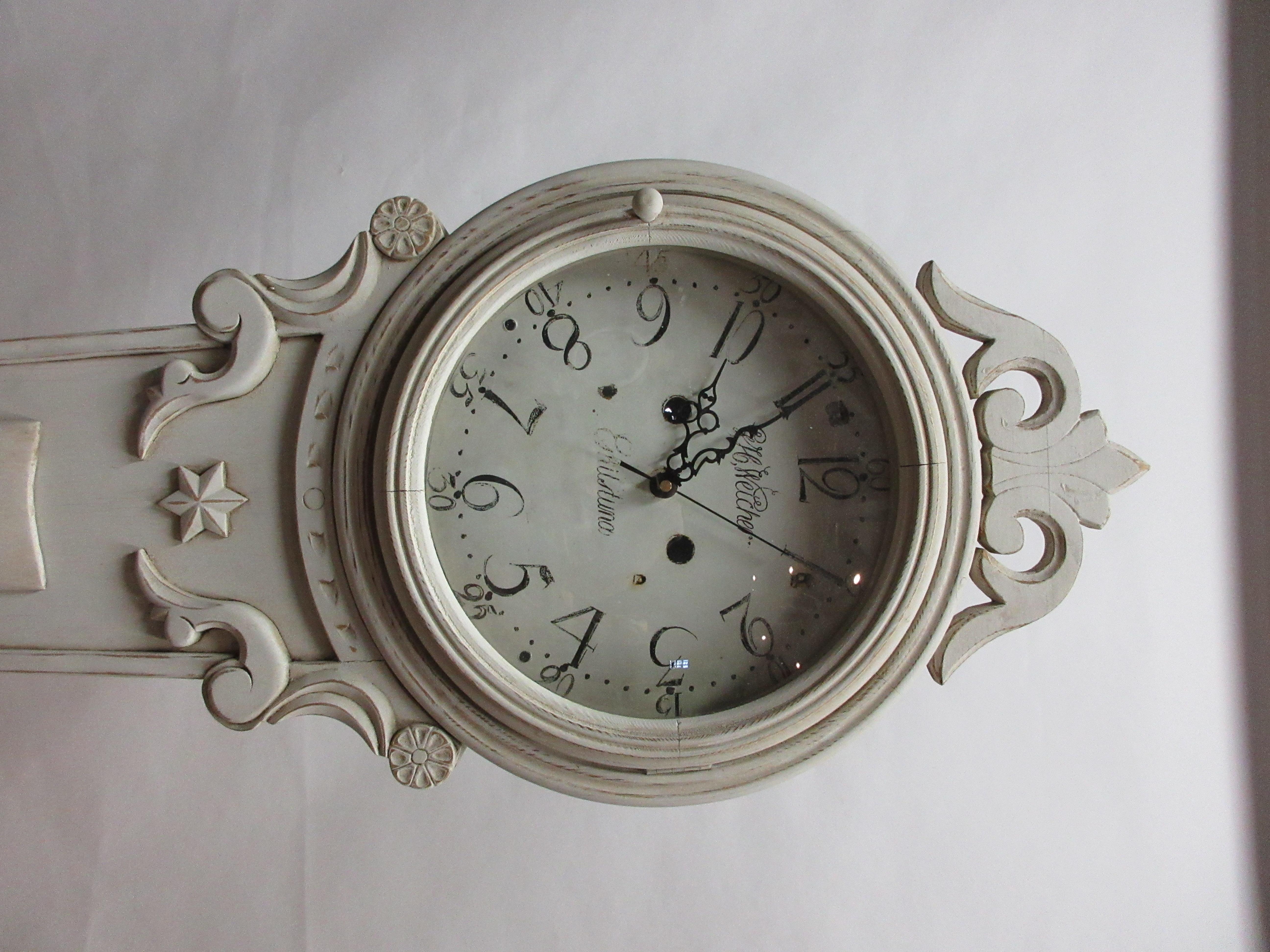 This is a Swedish Mora clock, 