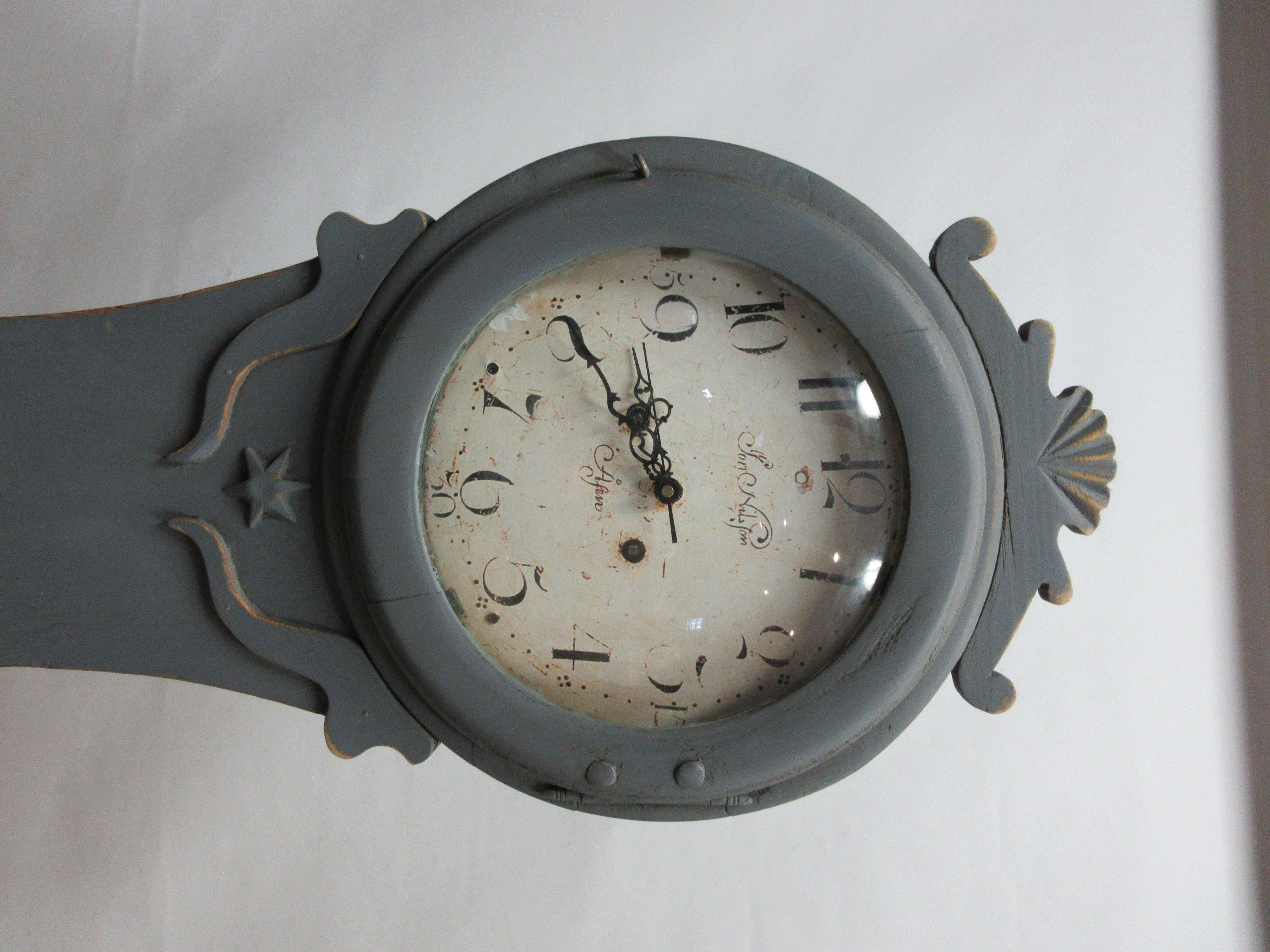 This is a Swedish Mora clock, 