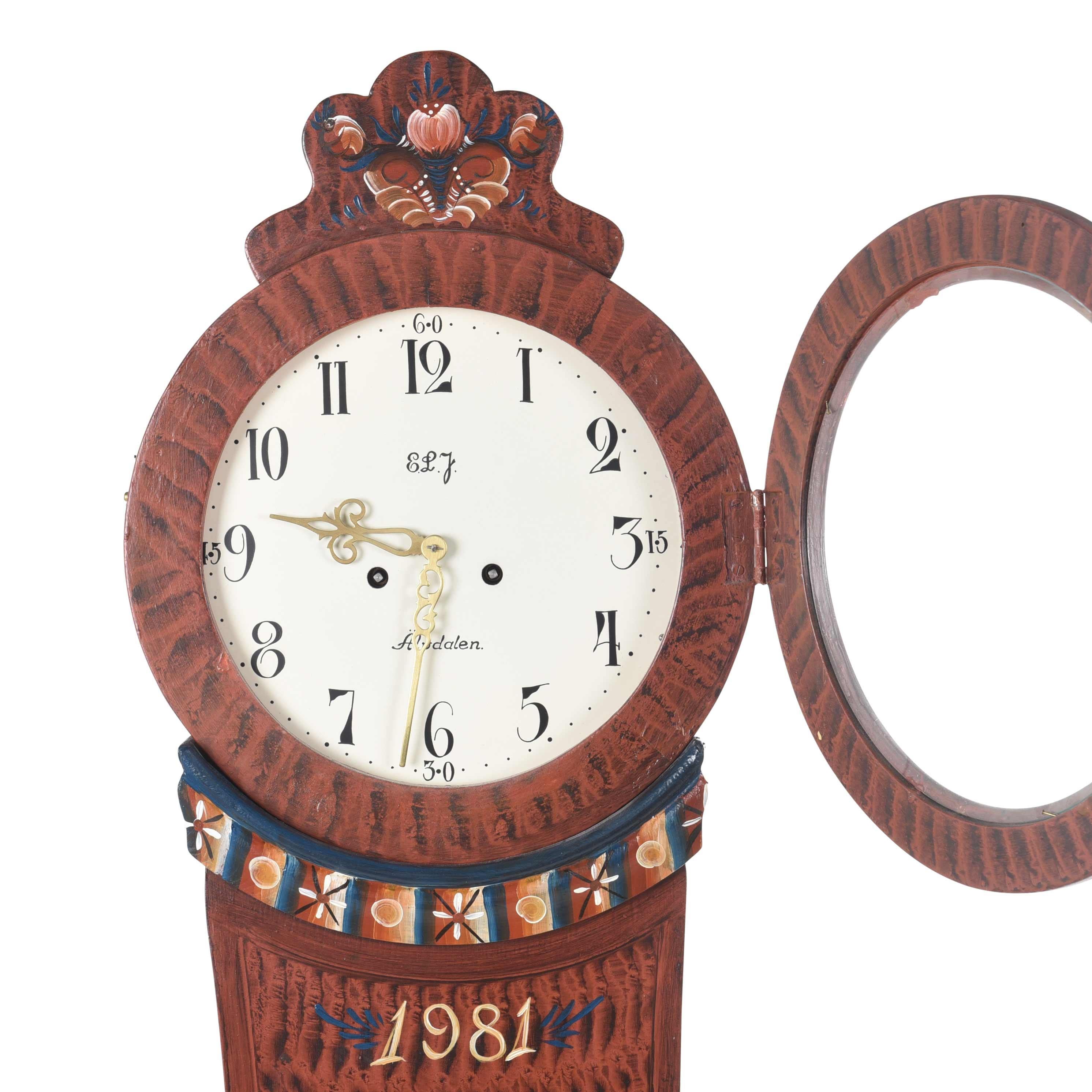 Gustavian Swedish Mora Clock