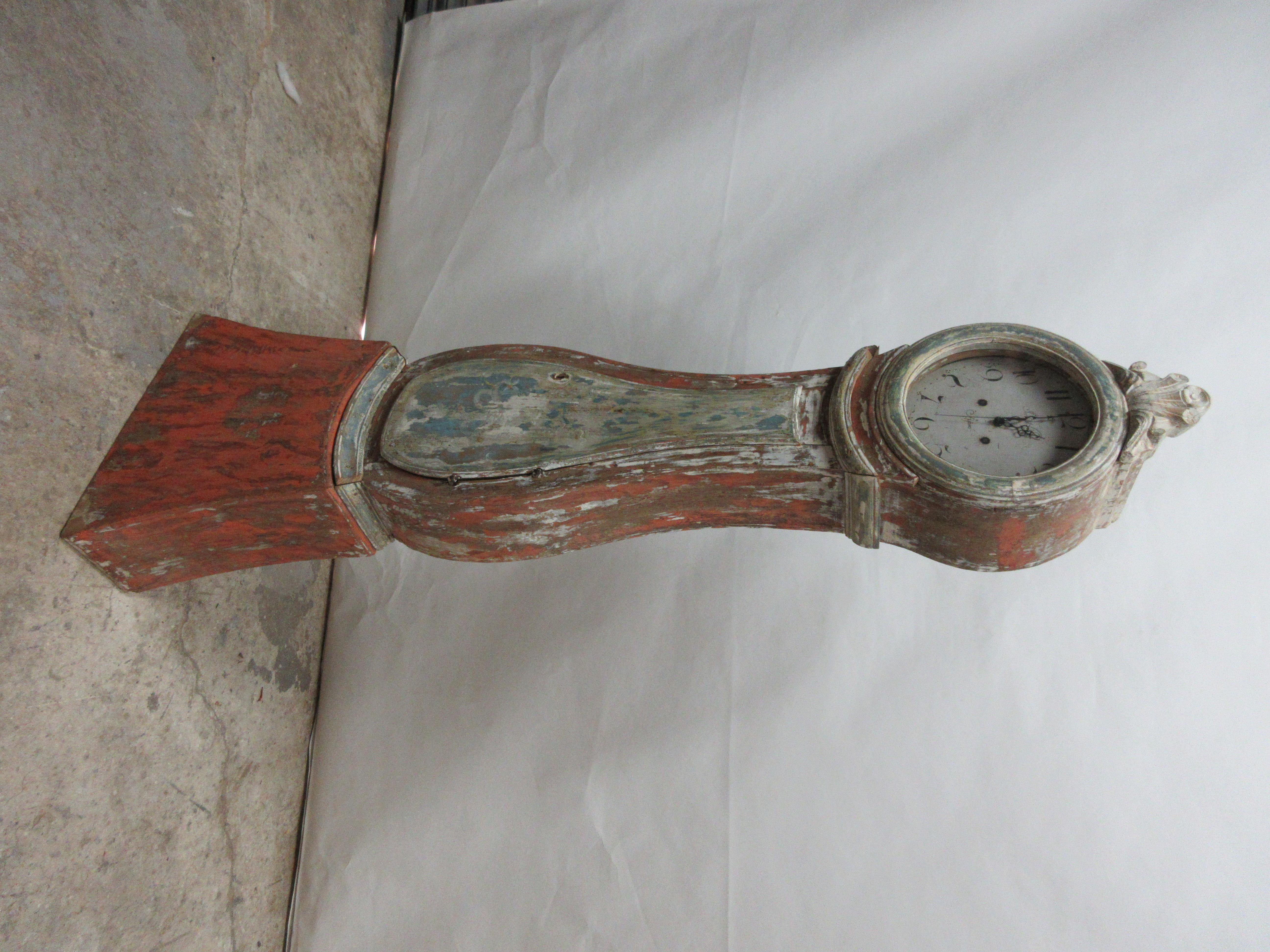 Country Swedish Mora Clock For Sale