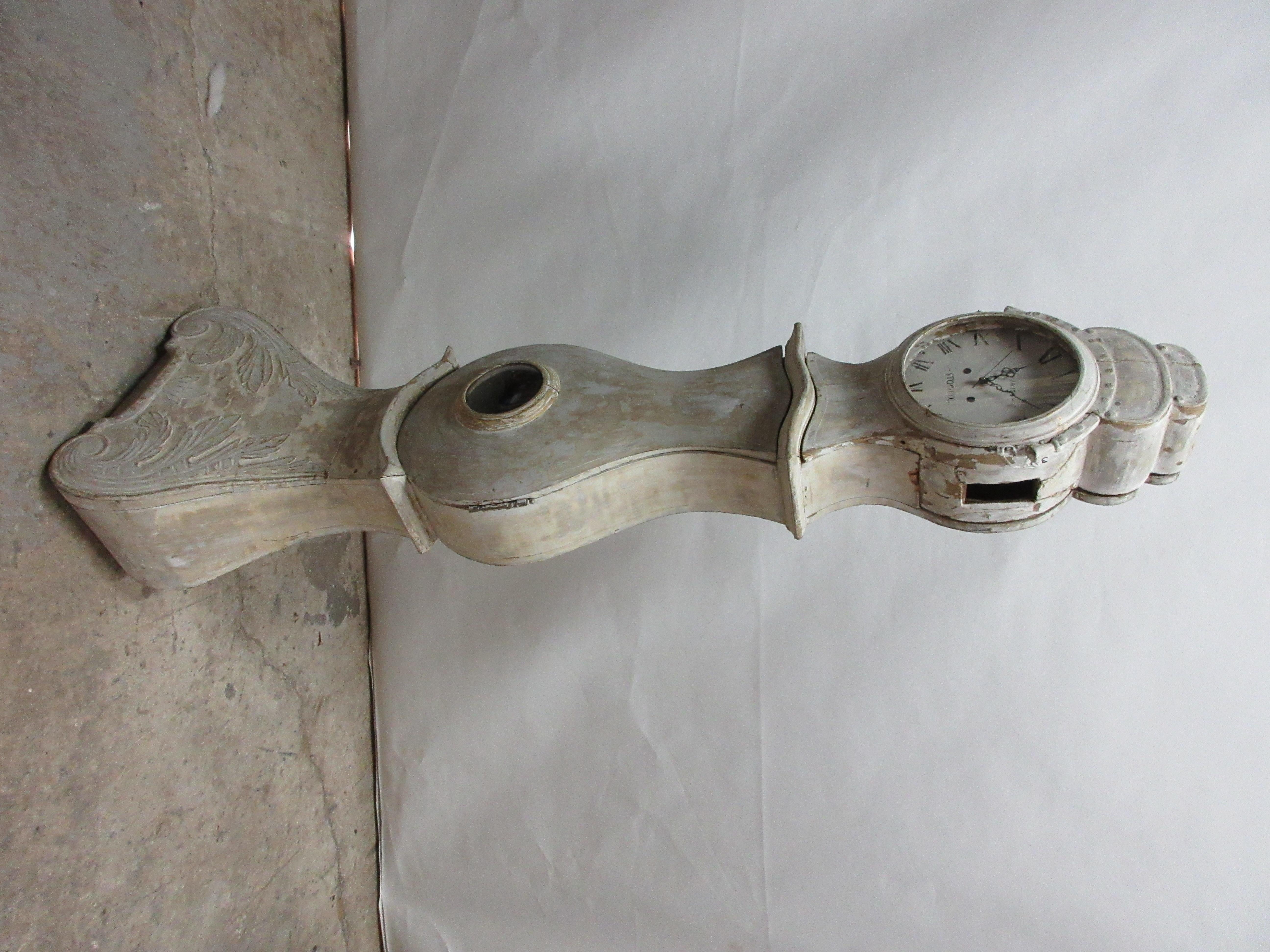 Pine Swedish Mora Clock