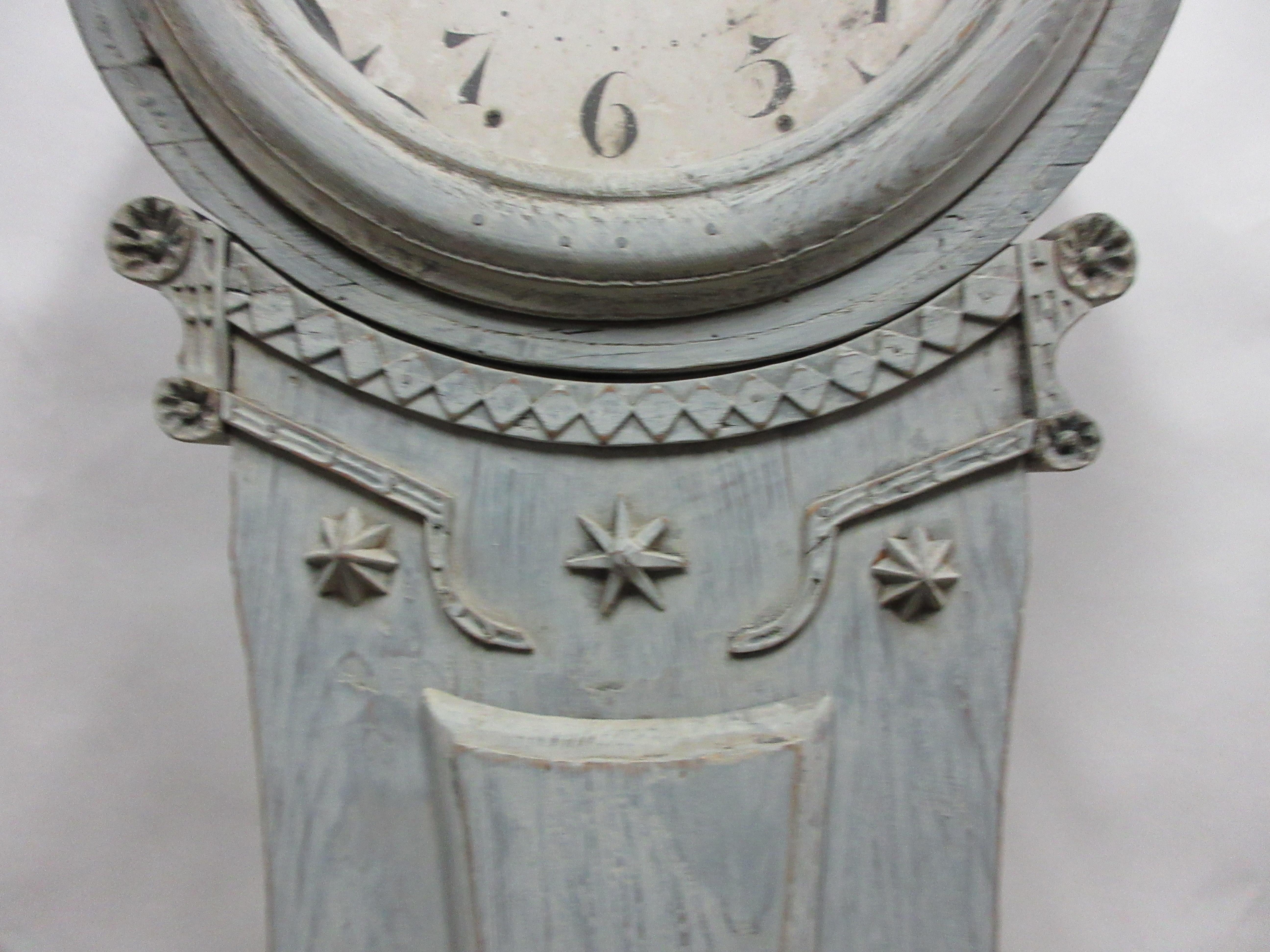 Country Swedish Mora Clock Fryksdhal For Sale