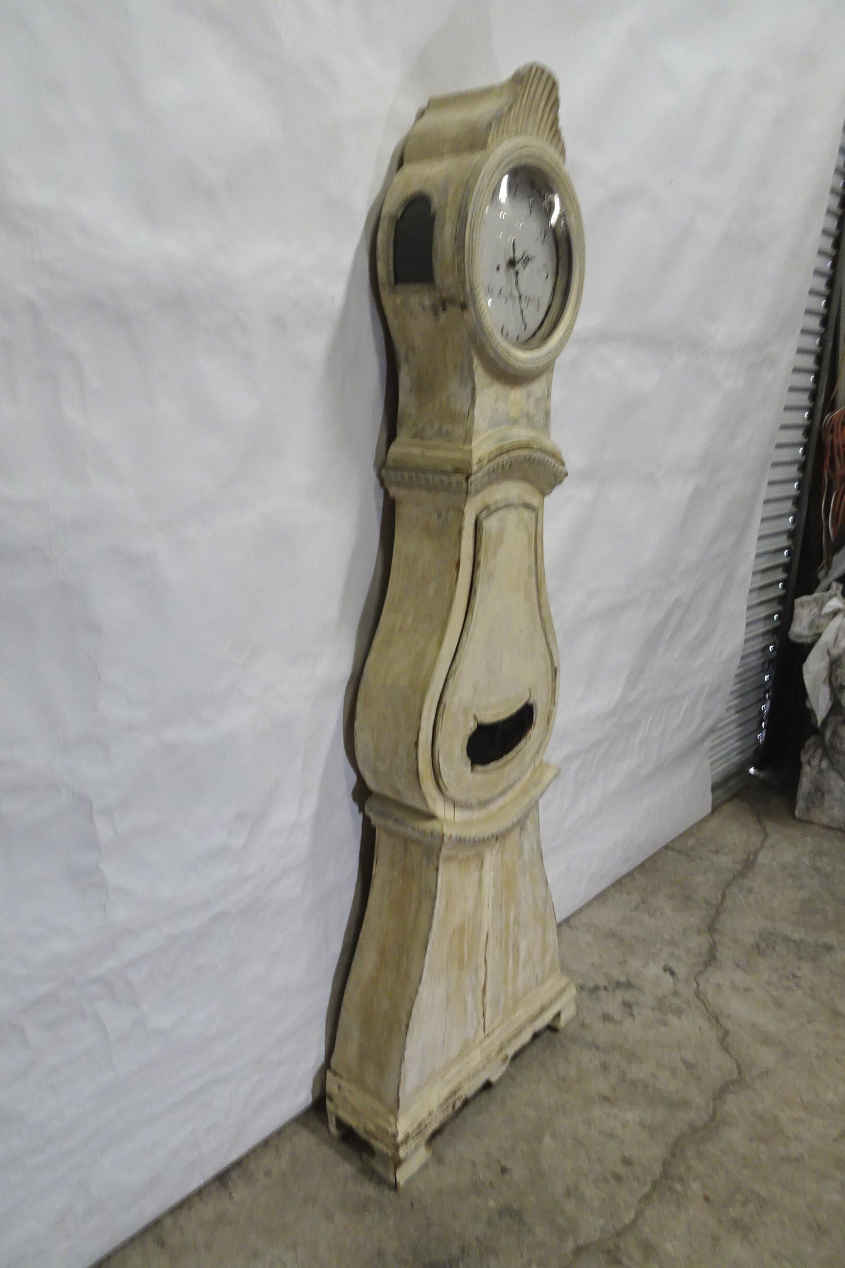 Country Swedish Mora Clock Jmptland Model   For Sale