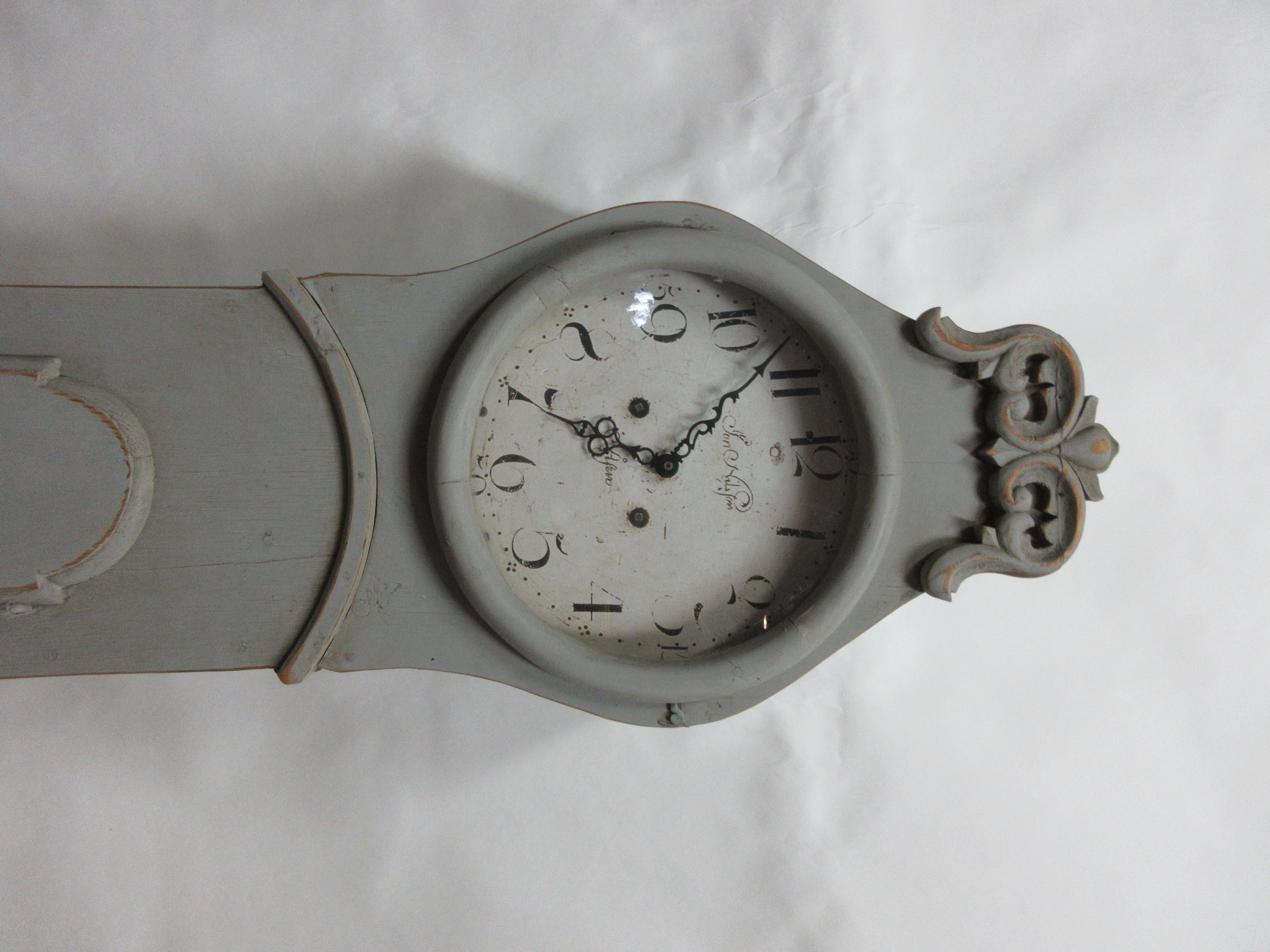 Swedish Mora Clock Norrland Style For Sale 1