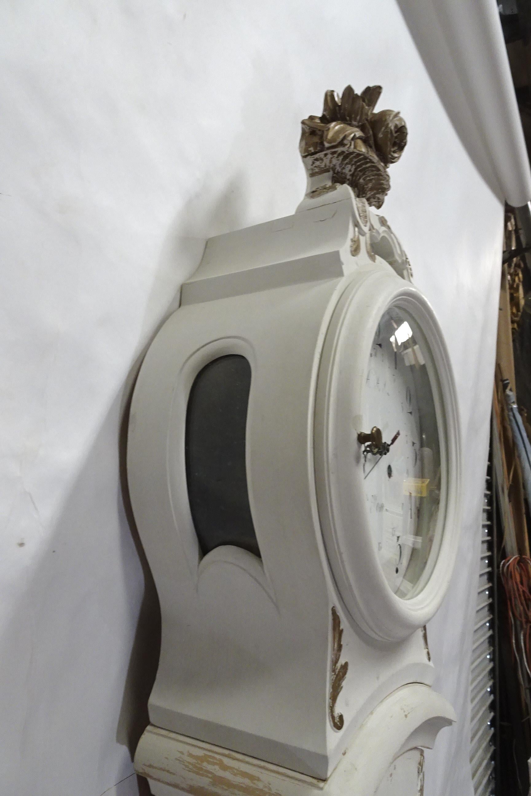 Swedish Mora Clock Rococo Model  For Sale 4