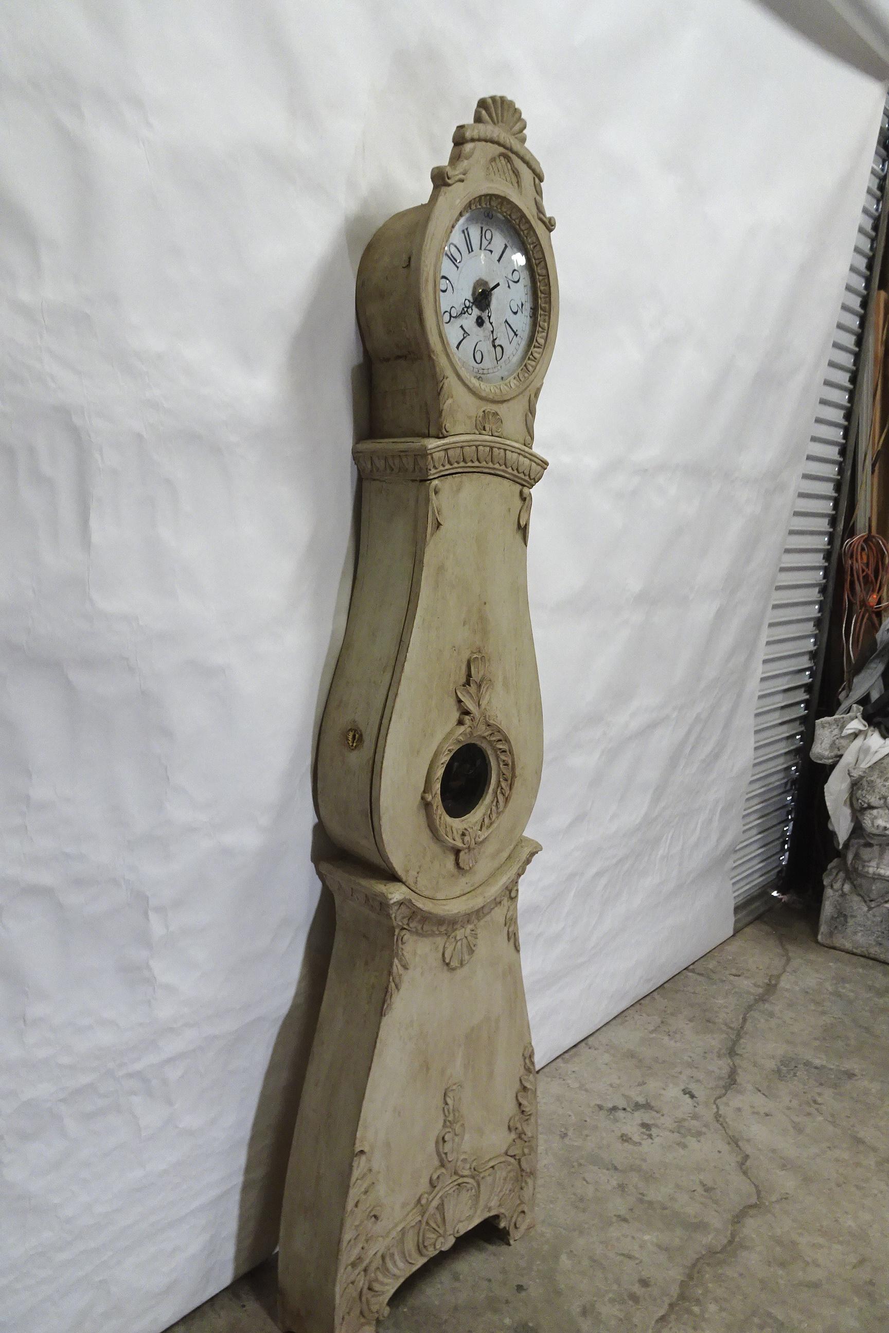 Country Swedish Mora Clock Rococo Model