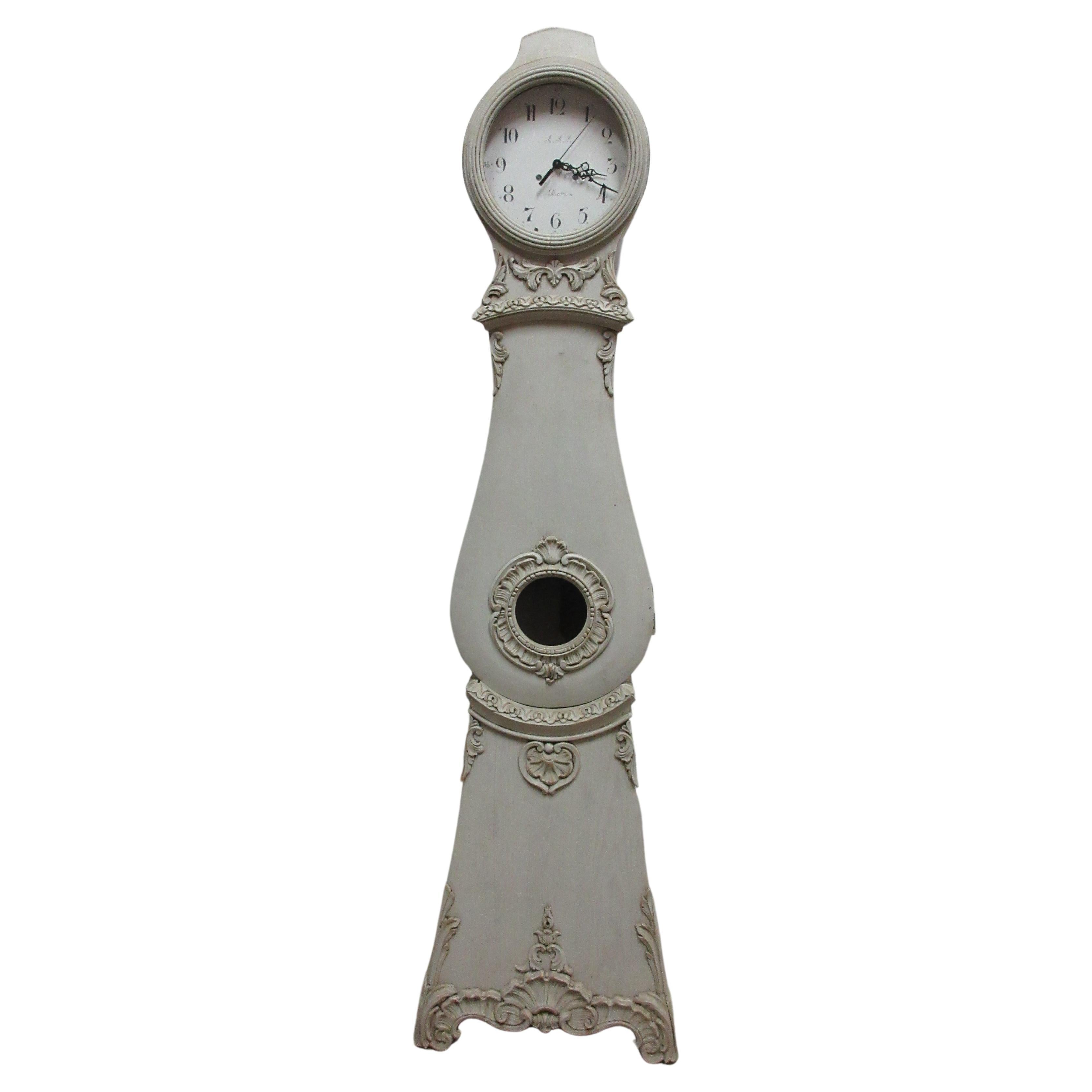 Swedish Mora Clock Rococo Model For Sale
