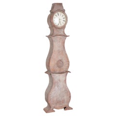 Used Swedish Mora Grandfather Clock, circa 1820-40