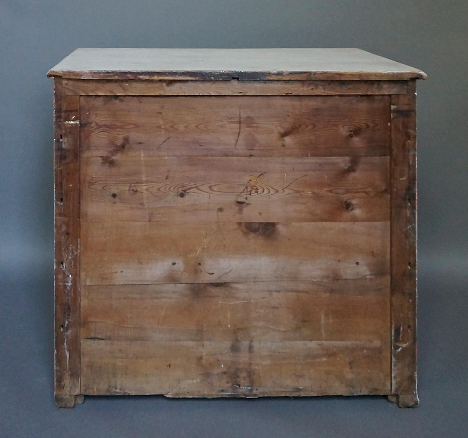 Wood Swedish Multi-Drawer Cabinet