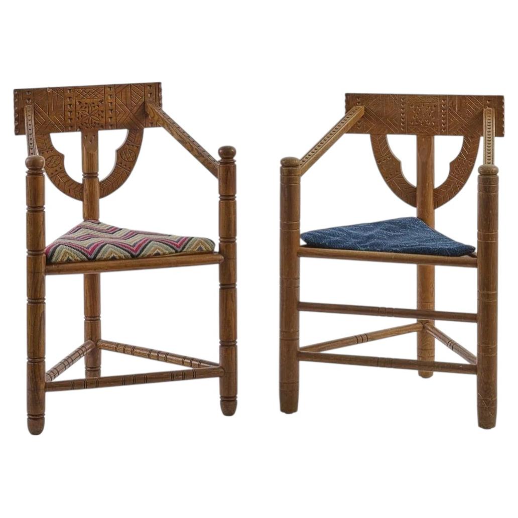 Fauteuils suédois « Munk », lot de deux