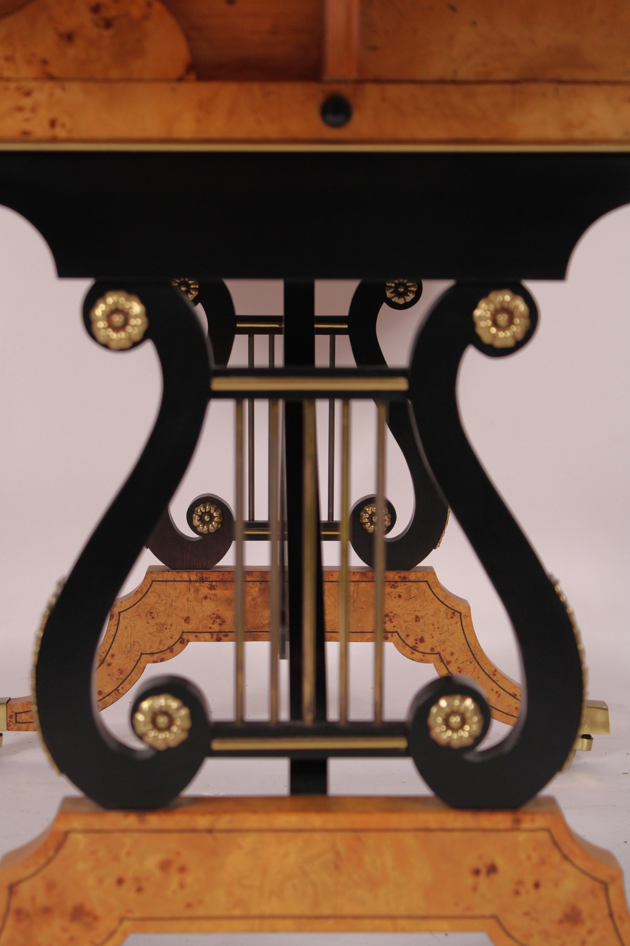 Swedish Neo Classical Style Writing / Sofa Table Made by Baker Furniture 1