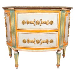 Italian Neoclassic Painted Commode