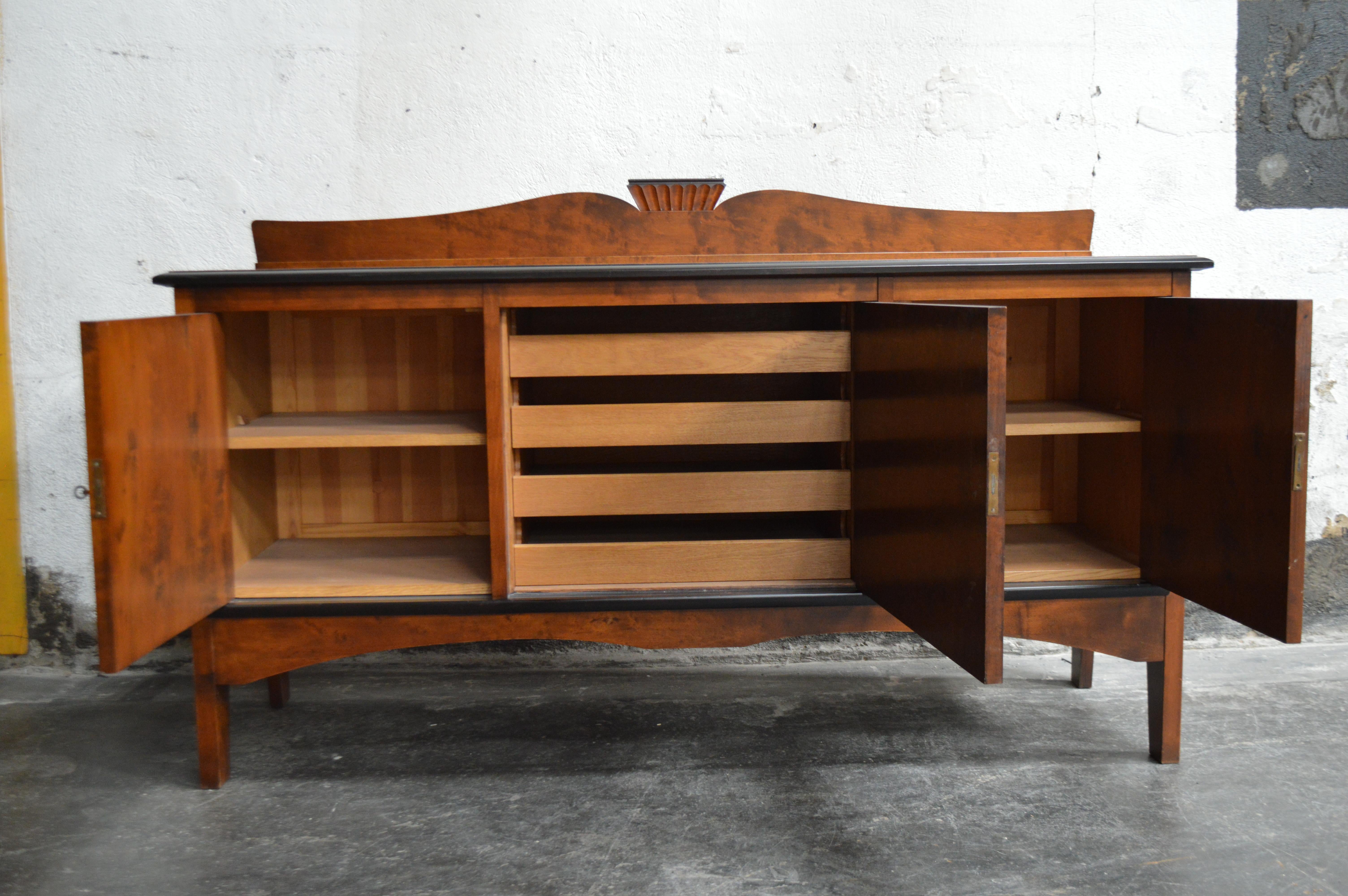 Swedish Neoclassical Buffet Sideboard Credenza In Good Condition For Sale In Atlanta, GA