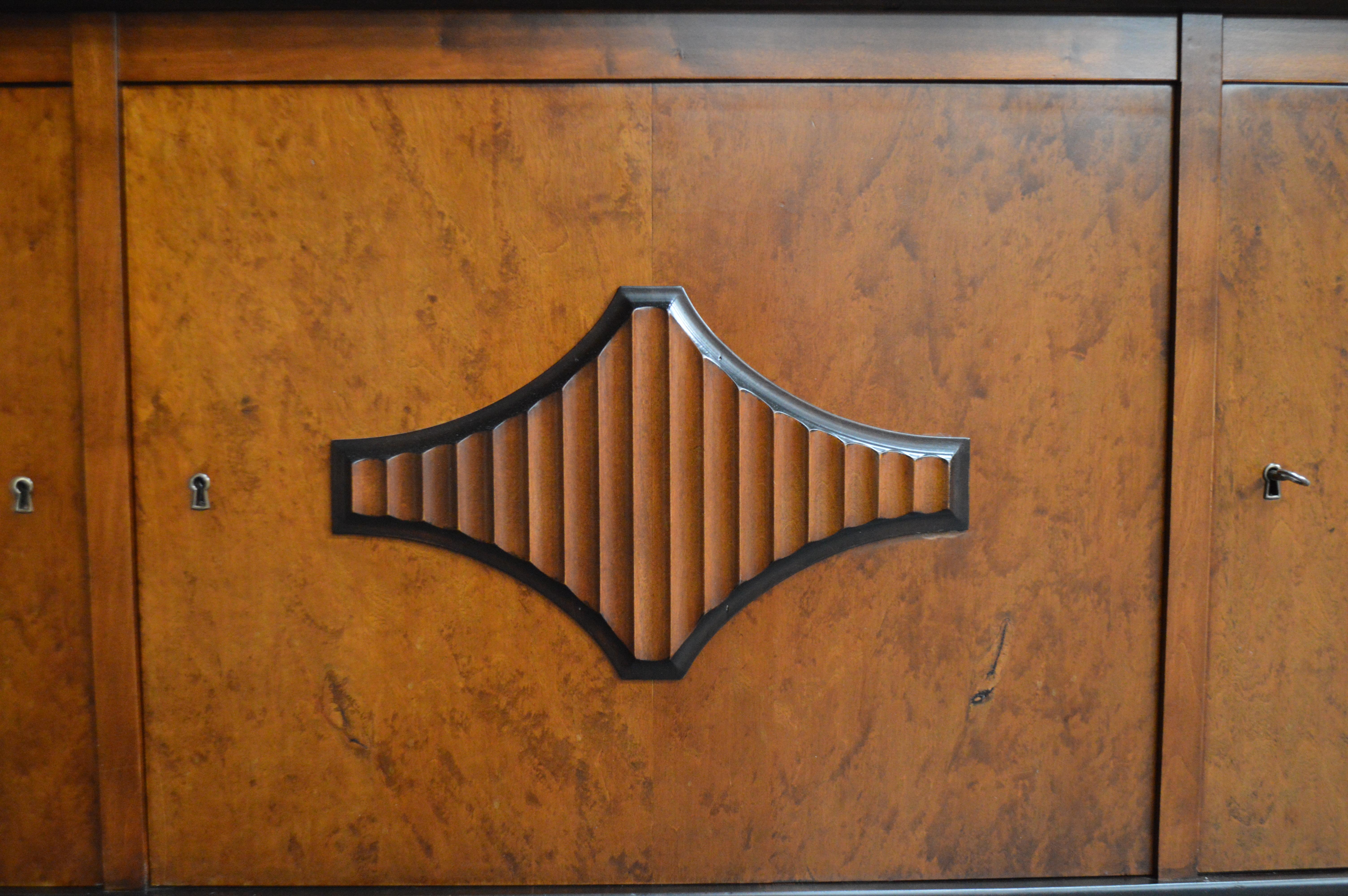Early 20th Century Swedish Neoclassical Buffet Sideboard Credenza For Sale
