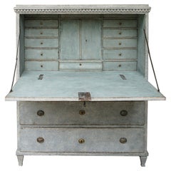 Swedish Neoclassical Fall Front Desk