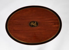 Swedish Neoclassical Oval Table