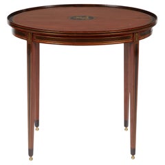 Swedish Neoclassical Oval Table