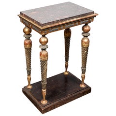 Mesa Consola Pequeña Neoclásica Sueca