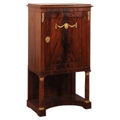 Swedish Neoclassical Raised Cabinet w Shelving
