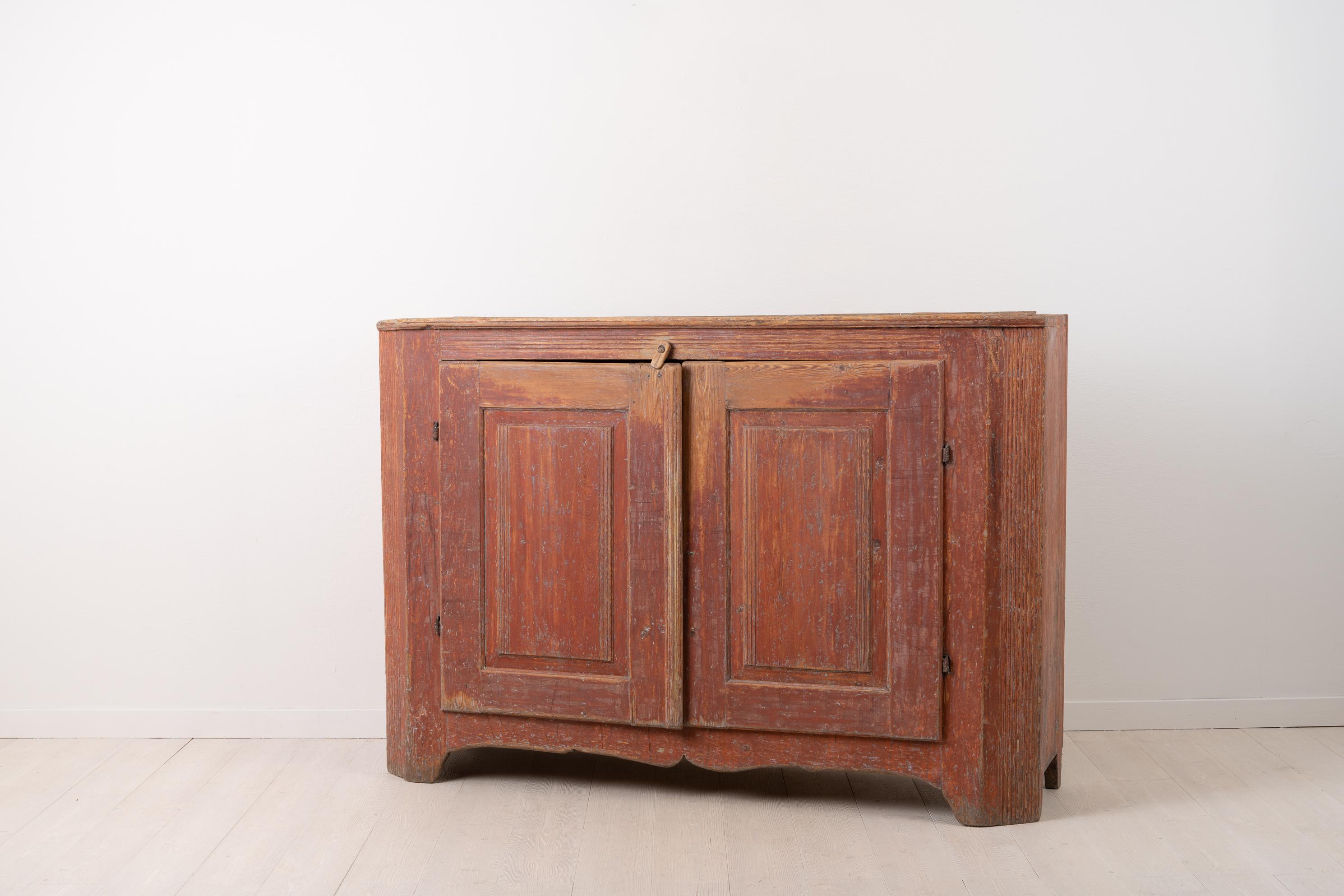18th Century Swedish Neoclassical Sideboard with Rococo Details
