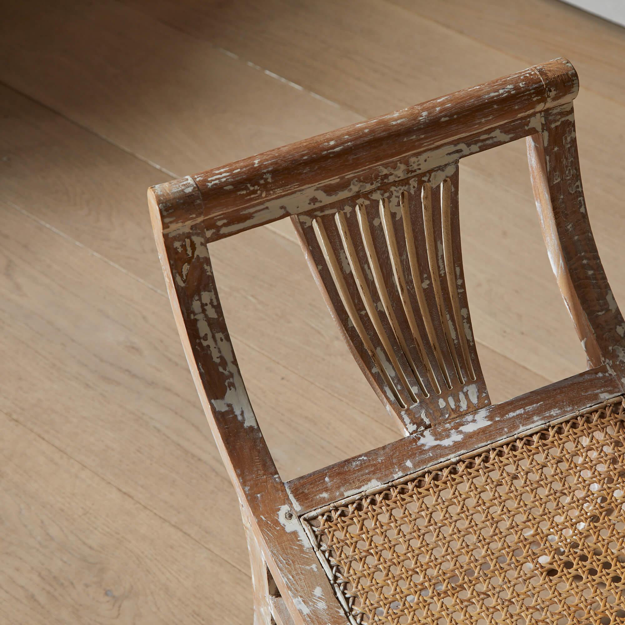 Swedish Neoclassical Stool For Sale 2