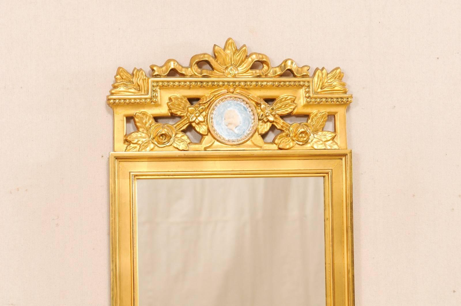 tall ornate mirror