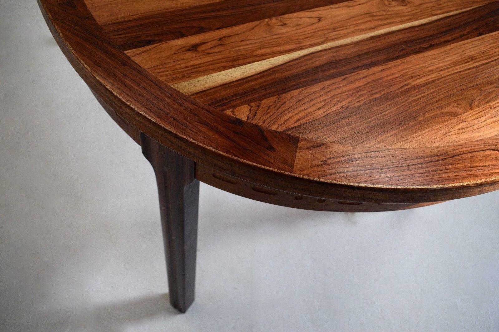 Swedish Nils Jonsson Rosewood Oval Dining Table Midcentury, 1960s For Sale 4