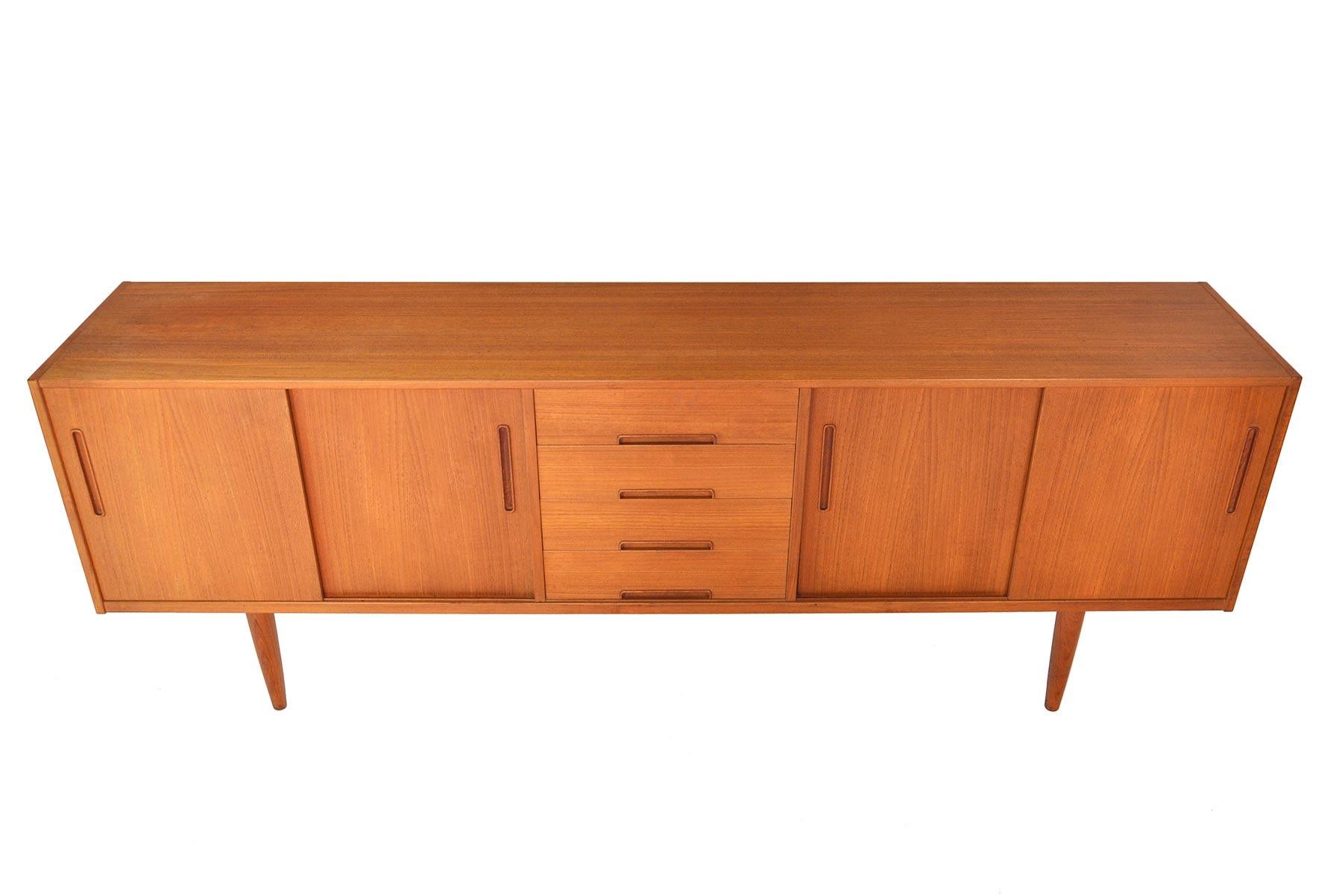 Swedish Nils Jonsson Teak Gigante Credenza In Good Condition In Berkeley, CA